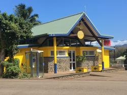 The post office in Atuona village, Hiva-Oa